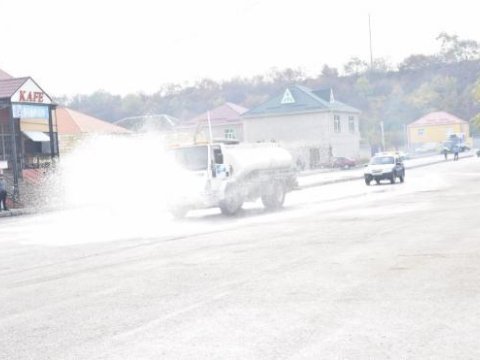 Qubada pandemiyaya qarşı mübarizə davam edir - FOTO