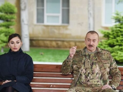 Prezident və xanımı işğaldan azad olunan Füzuli və Cəbrayılda