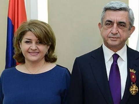 Sarkisyanın arvadı xəstəxanaya yerləşdirildi - vəziyyəti ağırdır