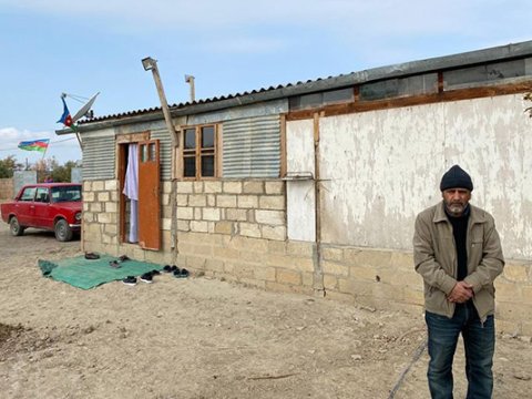 Şəhid Samirin ailəsinə yeni ev tikiləcək - FOTOLAR