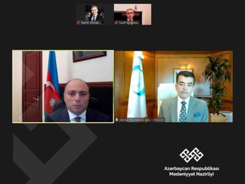 Anar Kərimov ICESCO-nun baş direktoru ilə görüşüb