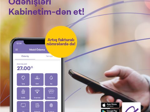 “Azercell” mobil ödəmə xidmətini fakturalı xətt abunəçiləri üçün aktivləşdirdi