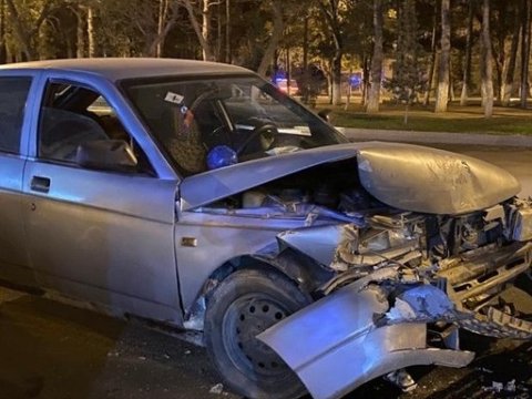 Sumqayıtda iki maşın toqquşdu