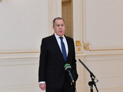 “Həmin marşrutlarda Türkiyə və İran da iştirak edir” - Lavrovun mətbuat konfransındakı ÇIXIŞI
