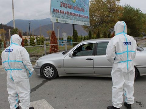 Koronavirus xəstəsi karantin postunda saxlanıldı