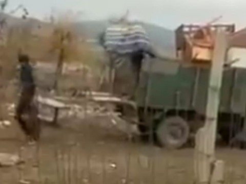 Sonuncu erməni ailəsi Ağdamdan belə yola salındı - VİDEO