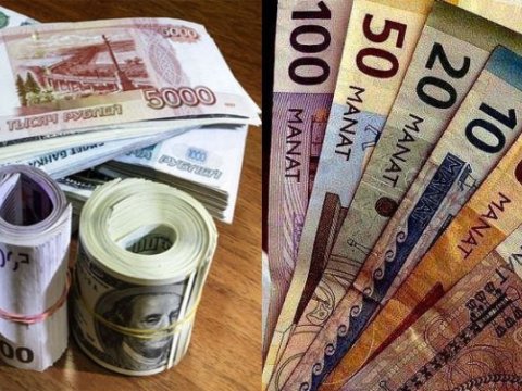 Banklarda bu günə olan valyuta məzənnələri
