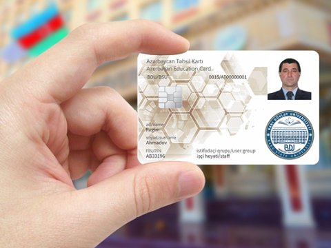 BDU-nin işçi heyətinə də smart Təhsil kartı təqdim edildi