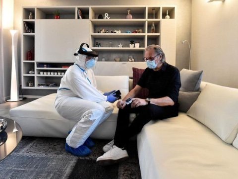 Evdə müalicə alan koronavirus xəstələrinin sayı AÇIQLANDI