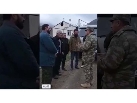 Ermənilər Ağdamdan əşyalarını çıxartmaq üçün hərbçilərimizdən kömək istədilər - VİDEO
