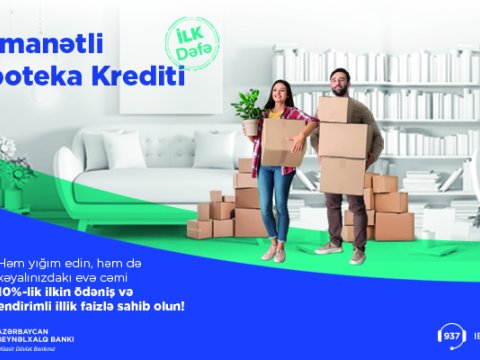Ev almaq istəyənlər üçün sərfəli kredit imkanı 