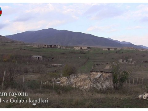 Ağdamın azad olunmuş Abdal və Gülablı kəndlərindən VİDEO