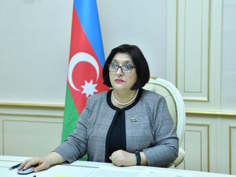 Sahibə Qafarova beynəlxalq konfransa qatıldı - FOTO