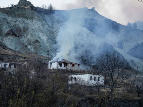 Ermənilərin Kəlbəcər vəhişliyi dünya mediasının obyektivində  - FOTOLAR