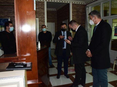 Naftalanda QTA-nin nümayəndələri növbəti dəfə birgə reyd keçiriblər