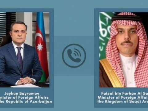 Azərbaycan və Səudiyyə XİN başçıları telefonla danışdı