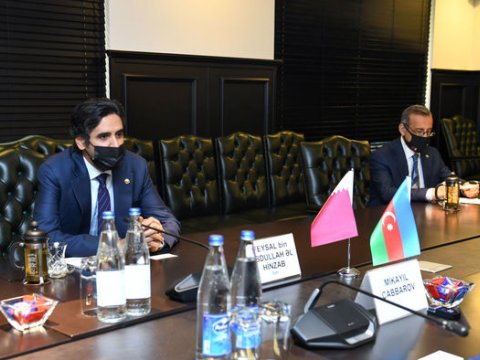 Qətər şirkətləri Azərbaycana investisiya yatırmağa dəvət edilib - FOTO