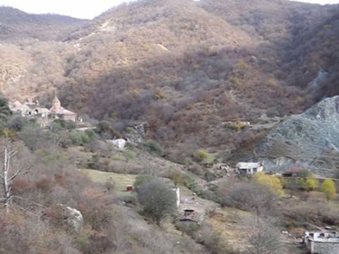 Kəlbəcərin Vəng kəndindən yeni görüntülər - Video