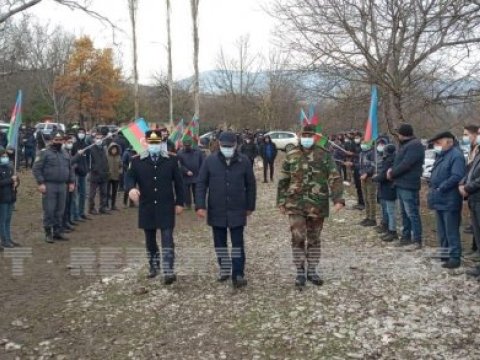 Şəhid Tamerlan Səfərov Qubada dəfn edildi
