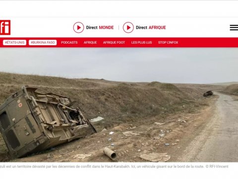 Fransa radiosu Füzuli haqqında reportaj yayımladı