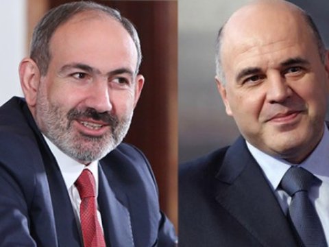 Paşinyan rusiyalı həmkarı ilə telefonda danışdı