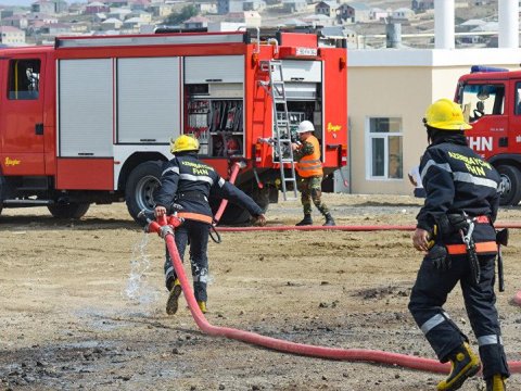 Goranboydakı yanğında ev sahibi öldü - 1 nəfər yaralandı