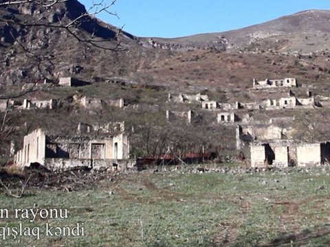 Laçının Qarıqışlaq kəndindən VİDEO