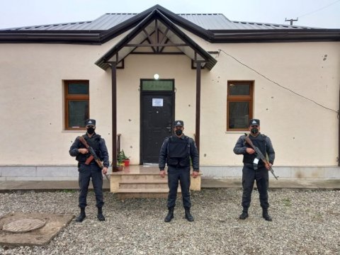 Polis Suqovuşan və Talışda fəaliyyətini bərpa etdi - FOTOLAR