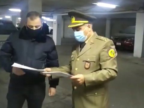 FHN bu binanın avtodayanacağını bağladı - VİDEO