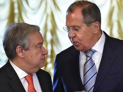 Lavrov BMT-nin baş katibi ilə Qarabağı müzakirə etdi
