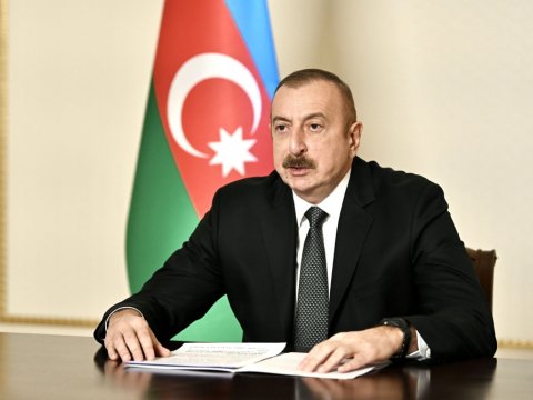İlham Əliyev: “Qarabağ münaqişəsi hərbi-siyasi yollarla həll edilib”