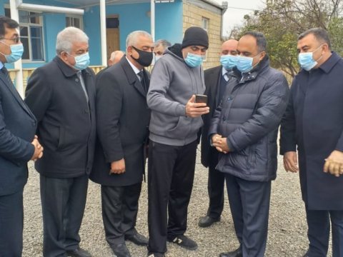 Goranboyda şəhid ailələri və qazilərlə görüşlər davam edir