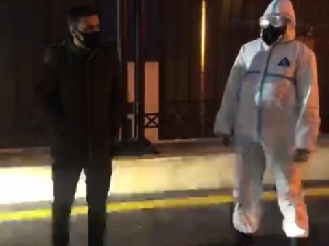 Daha bir koronaviruslu xəstə ictimai yerdə saxlanıldı