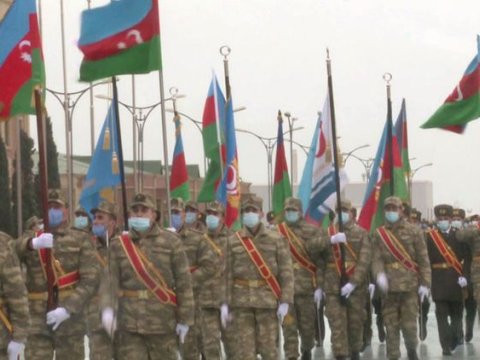 Qələbə Paradında 3 mindən çox hərbçi, 150-dək texnika iştirak edəcək - VİDEO 