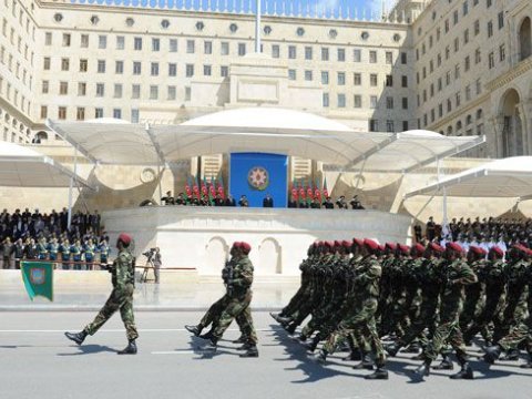 Qələbə bayrağı, xarici qonaqlar, ermənilərin hərbi texnikası... - ZƏFƏR PARADI