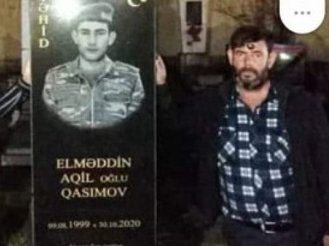 Salyanda şəhid atası vəfat etdi