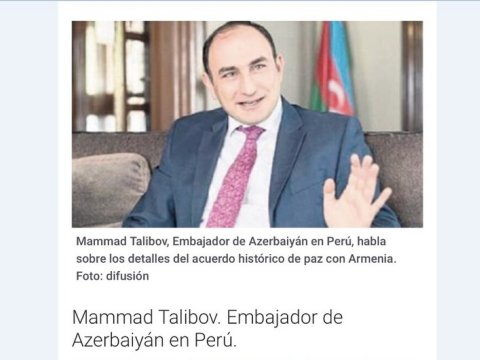 Peru mətbuatında birgə bəyanat barədə danışıldı