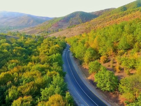 Quba-Qonaqkənd yolunda tikintisi işləri başa çatdı - FOTO+VİDEO