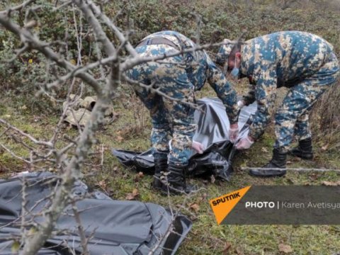 Şuşa və Ağdərədə erməni cəsədlərinin axtarışı başa çatdı