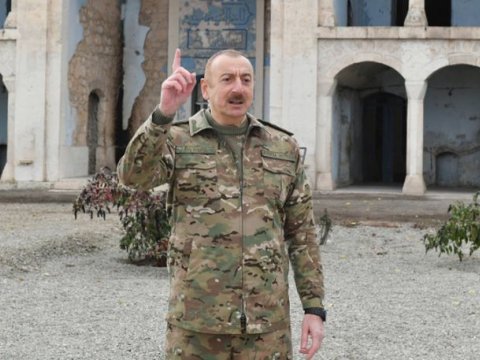 Prezident: “Döyüşə-döyüşə onları torpaqlarımızdan qovduq”