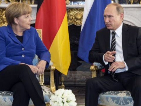 Putinlə Merkel Qarabağdan DANIŞDI