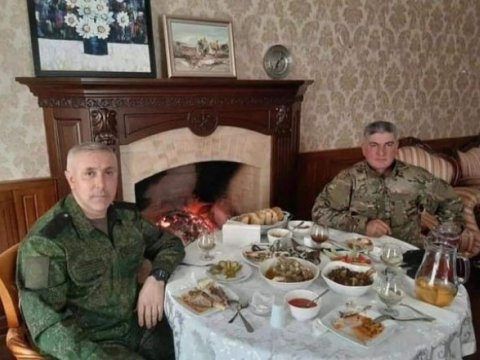 General Zaur Məmmədov Rüstəm Muradovla görüşdü