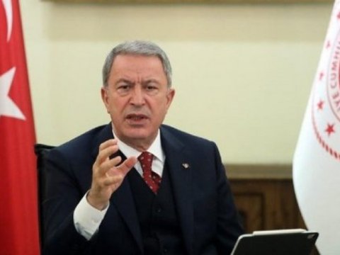 Hulusi Akar birgə monitorinq mərkəzindən DANIŞDI