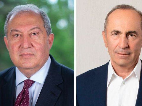 Ermənistan prezidenti Robert Koçaryanla görüşdü