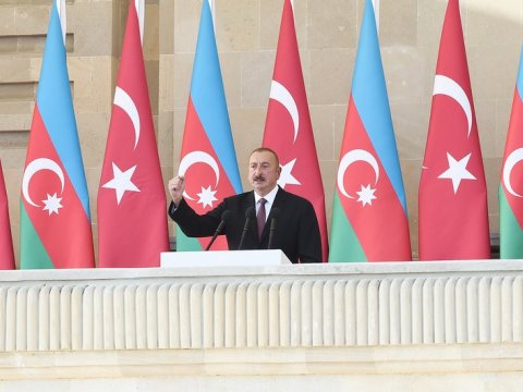İlham Əliyev hərbçilərimizin Şuşadakı qəhrəmanlığından DANIŞDI