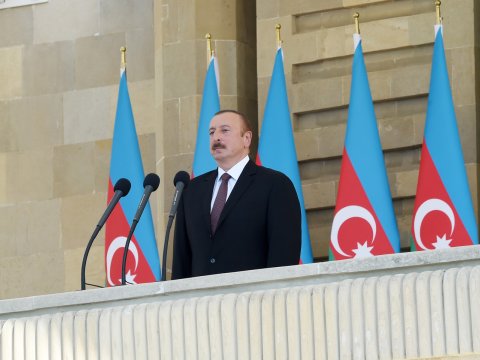İlham Əliyevin Zəfər paradındakı çıxışı - Tam MƏTN