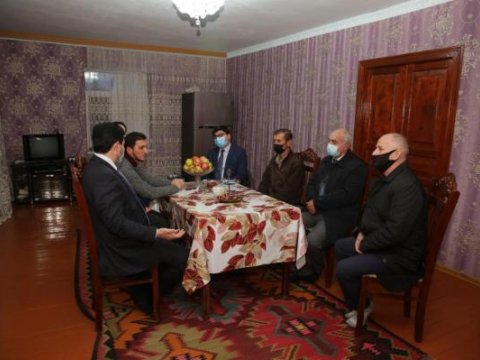 Qazi və şəhid ailələrinin bütün problemləri həll edilir - FOTO