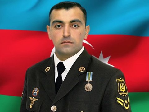 Daxili Qoşunların Murovdağ istiqamətində şəhid olan giziri - FOTO