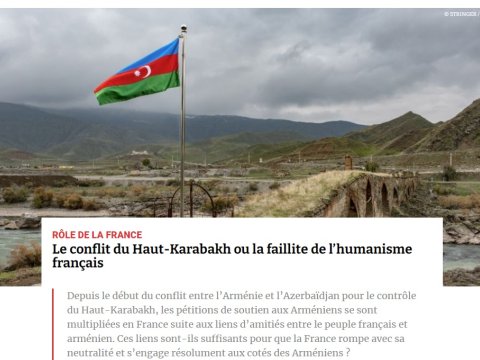 Azərbaycan evinin sədri: Parisin işğal amilinə yanaşma tərzi anlaşılmazdır
