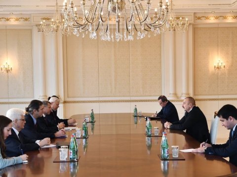 Prezident ATƏT-in Minsk qrupunun həmsədrlərini qəbul etdi - YENİLƏNİB